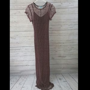 Hourglass See through Maxi Dress